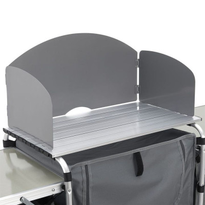 Skladacie kempingové kuchynské zariadenie,odkladací police