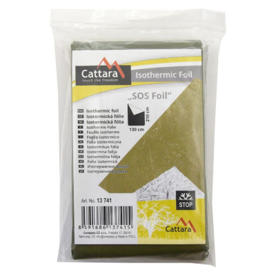 Izotermická zelená fólia SOS - 210 x 130 cm