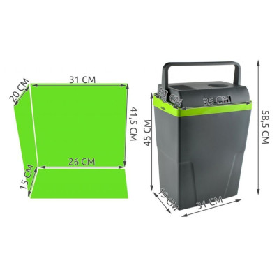 Chladiaci box  ECO A++ - 22 L, 230V/12V