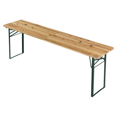 Pivný set 220 cm z jedľového dreva, skladacia, nosnosť 250kg