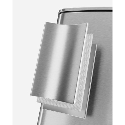 SONGMICS 30l pedálový odpadkový koš z nerezu, Soft Close