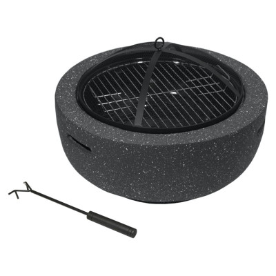 CATTARA Ohnisko LA PALMA sivé MgO, 60 x 40 cm