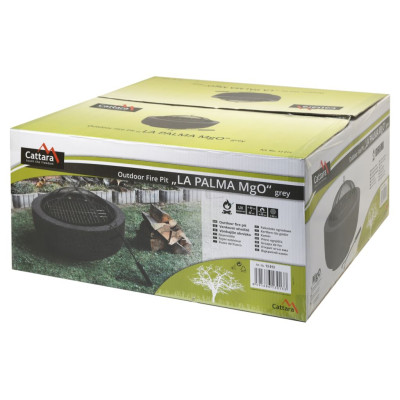 CATTARA Ohnisko LA PALMA sivé MgO, 60 x 40 cm