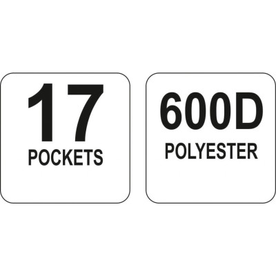 Taška na náradie s alu rukoväťou