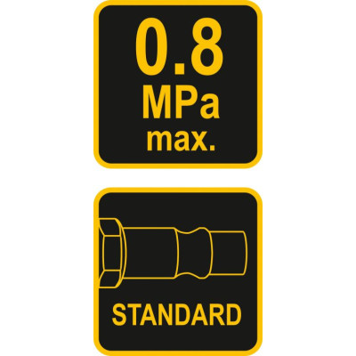 Pištoľ na hustenie pneu s manometrom
