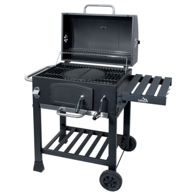 Gril na drevené uhlie ROYAL liatinový rošt