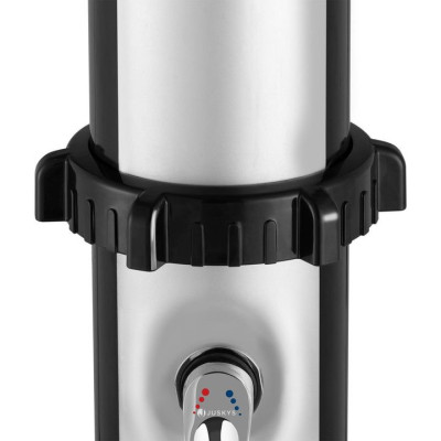 Vonkajšia solárna sprcha 40 l s dažďovou hlavicou a reguláci