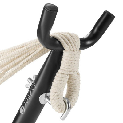 Záhradná hojdacia sieť s oceľovým stojanom, 279 x 109 x 101