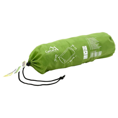 Vankúš samonafukovací 50 x 30 x 13 cm zelený