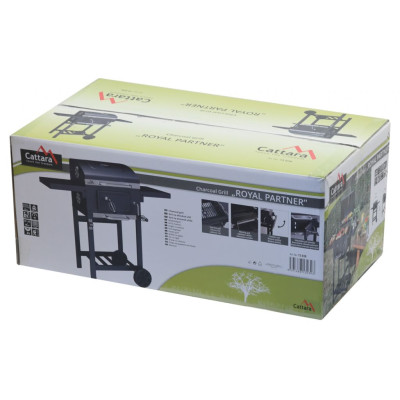 Cattara gril na drevené uhlie ROYAL PARTNER, 97 x 98 x 35 cm