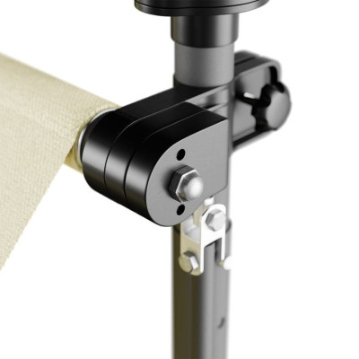 Balkónová markíza 150x120 cm, béžová, výškovo nastaviteľná