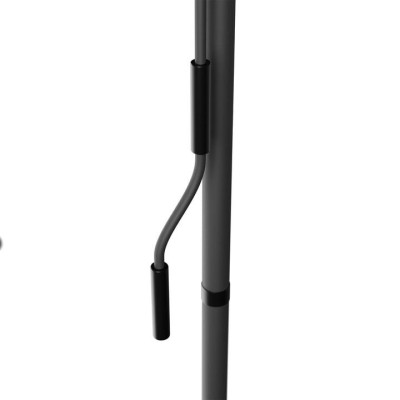 Balkónová markíza 250x120 cm, sivá, výškovo nastaviteľná