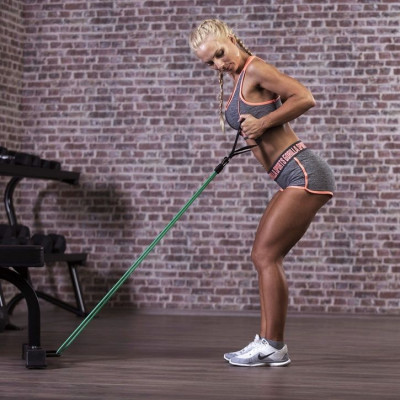 Gorilla Sports Posilňovacie gumy, sada, 3 obtiažnosti