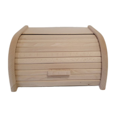 Bukový chlebník prírodný 31x16x28 cm bez povrchovej úpravy