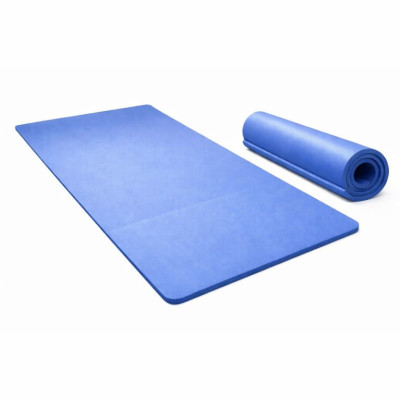 Gymnastická podložka XXL 210 × 110 × 2 cm modrá