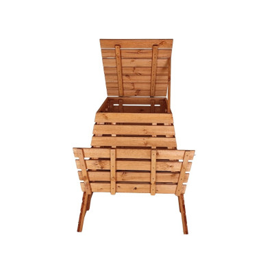 Drevený kompostér 800 l, pyramídový tvar – česká výroba