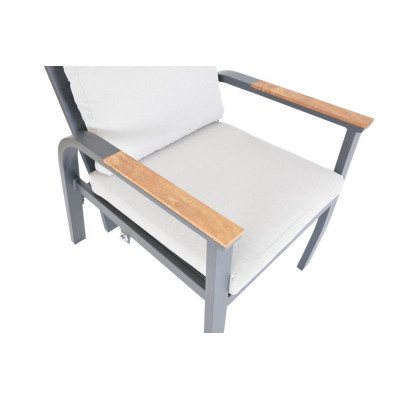 Hliníkové kreslá ANNECY DUO 2 ks