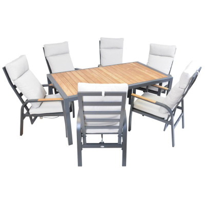 Hliníkové kreslá ANNECY DUO 2 ks