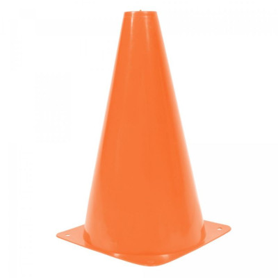 Oranžové tréningové kužele 23 cm – sada 10 ks
