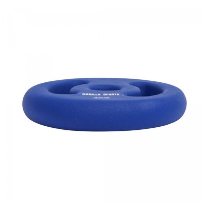 Gorilla Sports Súprava záťažových kotúčov 2 x 4 kg, tm. modrá