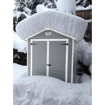 Záhradný plastový domček MANOR 6x5DD