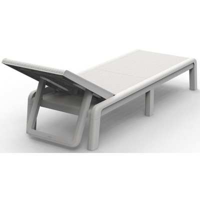 Ležadlo MALLORCA, biele