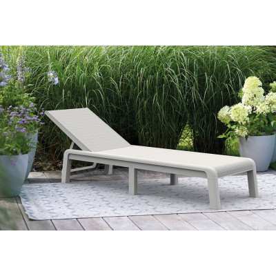 Ležadlo MALLORCA, biele