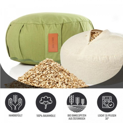 Gorilla Sports Meditačný vankúš, zelený