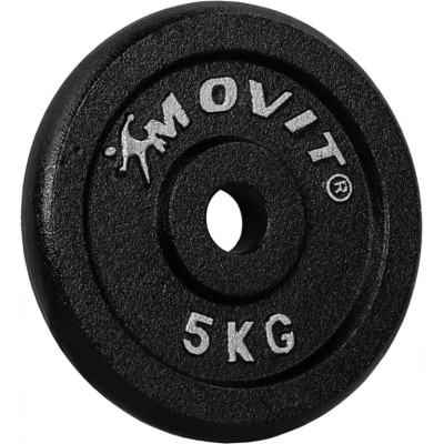 MOVIT sada 4 kusov závažia - 0,5 kg, liatina