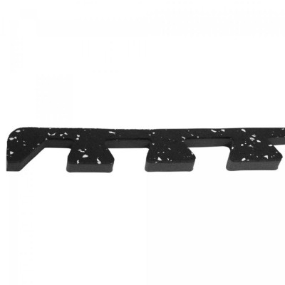 Gorilla Sports sada ochranných podložiek, 4 ks, čierna/biela