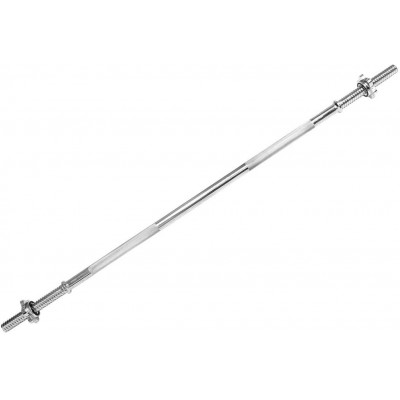 Physionics činková chrómovaná ty, 120 cm + hviezdicové zámky