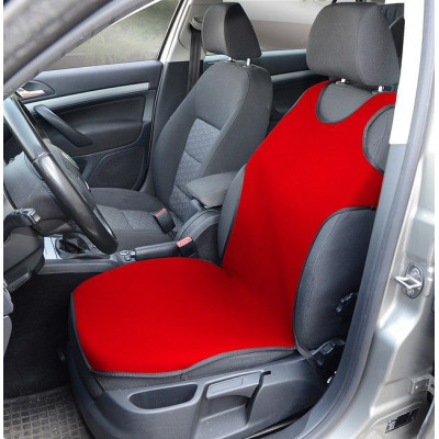 Autopoťah TRIKO SOFT predný - 1 ks, červený