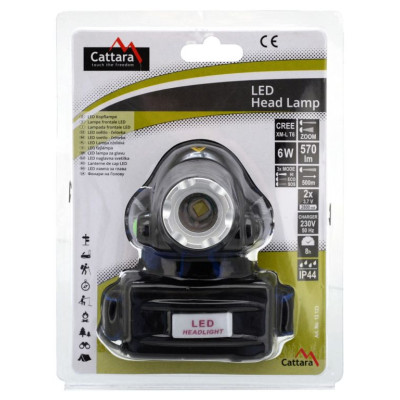 Čelovka LED 570 lm Zoom