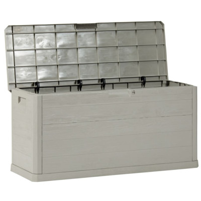 WOODYS záhradný plastový úložný box 280 L, svetlo šedá