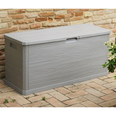 WOODYS záhradný plastový úložný box 280 L, svetlo šedá