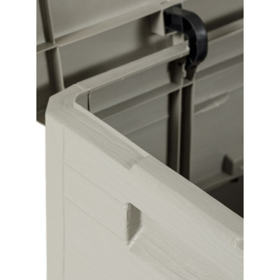 WOODYS záhradný plastový úložný box 280 L, svetlo šedá