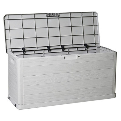 WOODYS záhradný plastový úložný box 280 L, svetlo šedá
