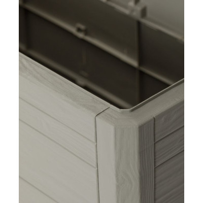 WOODYS záhradný plastový úložný box 280 L, svetlo šedá