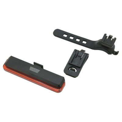 Zadné cyklistické svetlo COB LED, 60 lm, červené, 4 režimy