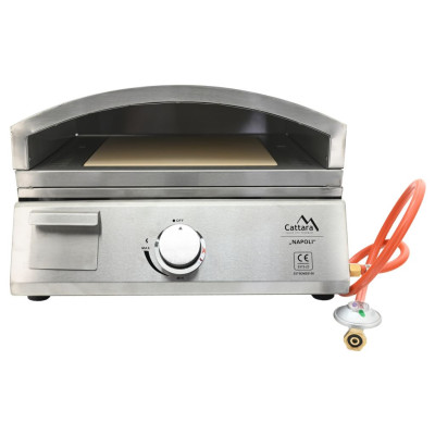 Plynový stolový gril, pec na pizzu + grilovacia doska