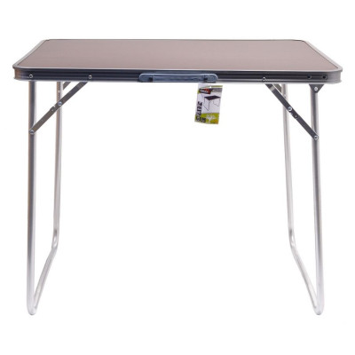 Stôl kempingový skladací BALATON hnedý