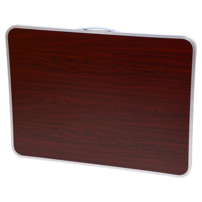 Stôl kempingový skladací BALATON hnedý