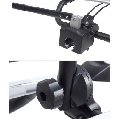 Nosič bicyklov na ťažné zariadenie DOLPHIN TÜV - 3 bicykle