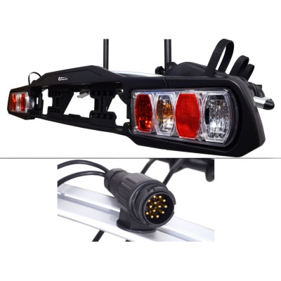 Nosič bicyklov na ťažné zariadenie DOLPHIN TÜV - 3 bicykle