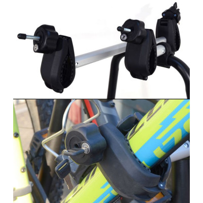 Nosič bicyklov na ťažné zariadenie DOLPHIN TÜV - 3 bicykle