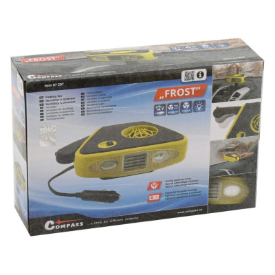 Ventilátor s ohrevom FROST 3 in 1 - 12 V