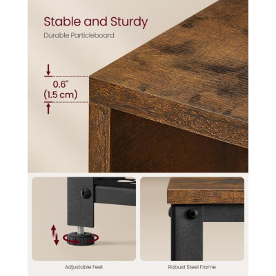 Predsieňová zostava s lavicou a botníkom, industriálny štýl