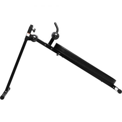 Gorilla Sports Nastaviteľná sedacia lavica čierna, 103 x 55 cm