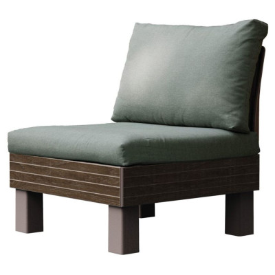 Záhradná plastová súprava ELEMENTS SIGNATURE, hnedá