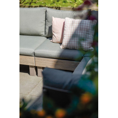 Záhradná plastová súprava ELEMENTS SIGNATURE, hnedá